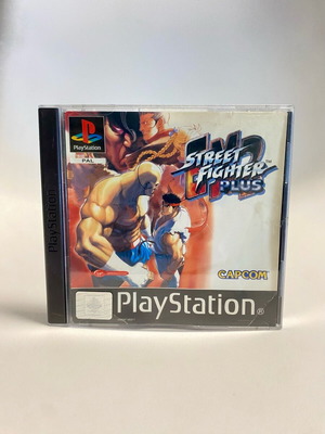 Street Fighter EX 2 Plus Playstation PS1 English used complete