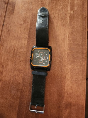Diesel watch used, black, with box