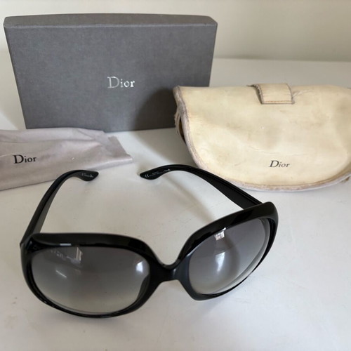 Christian Dior Glossy 1 oversized sunglasses, black