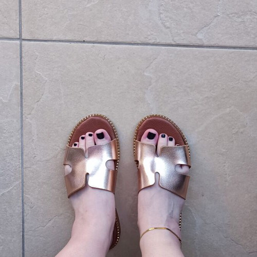 Estil leather sandals like new, size 38, gold color
