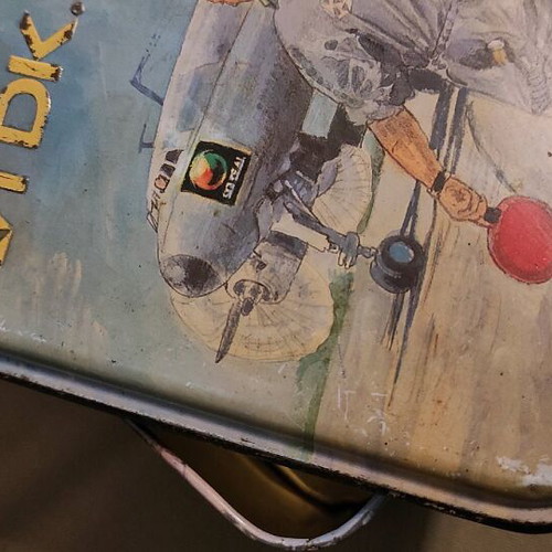 Metal TDK box used
