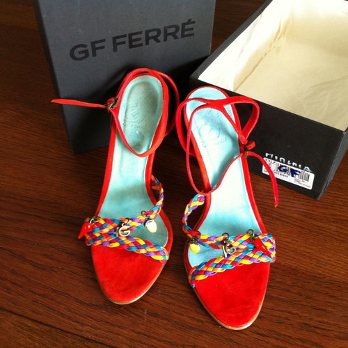 Gianfranco Ferre sandals new, multicolor, size 40