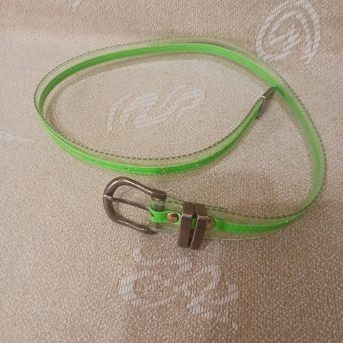 Children's belt, 70 cm, green