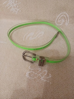 Children's belt, 70 cm, green