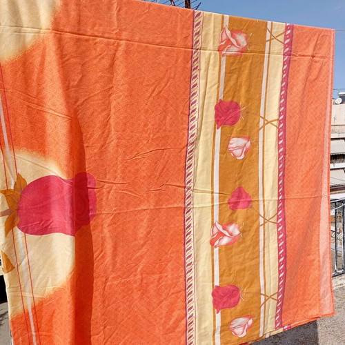 Single bed sheets used, 2 pieces with pillowcase