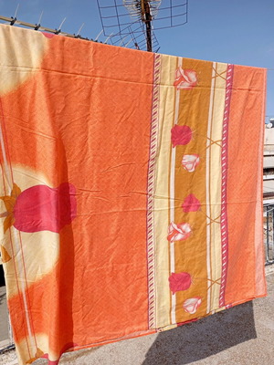 Single bed sheets used, 2 pieces with pillowcase