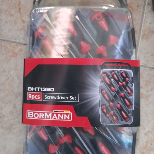 Bormann Screwdriver Set 9 pcs BHT1350 New