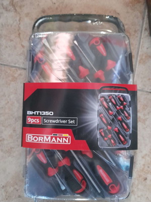 Bormann Σετ 9 Κατσαβίδια BHT1350 Καινούργιο