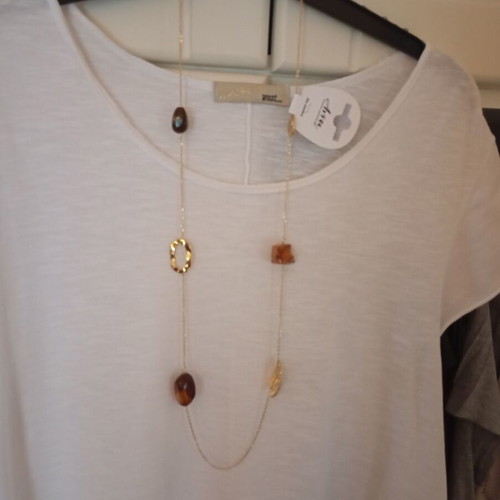 Boho Chic Long Necklace Anna Fine Jewellery 88cm like new