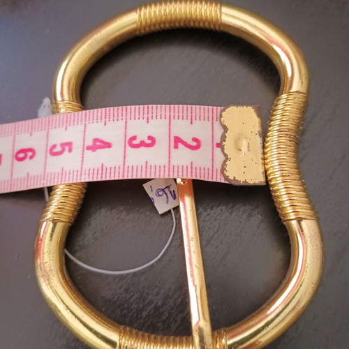 Belt Buckle Gold Adjustable New