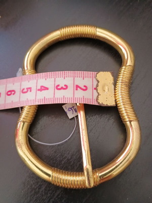 Belt Buckle Gold Adjustable New