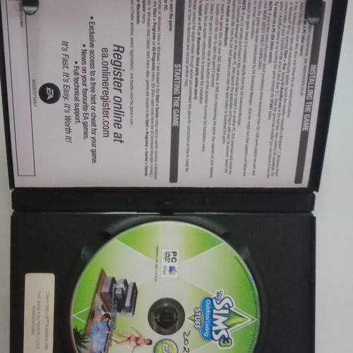 The Sims 3 Outdoor Living Stuff PC game used