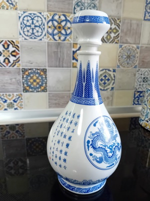 Carafe Chinese style porcelain new