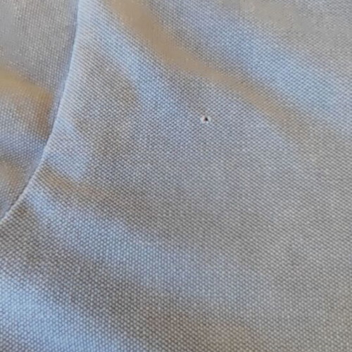 Funky Buddha men's polo blue L cotton used with vintage look
