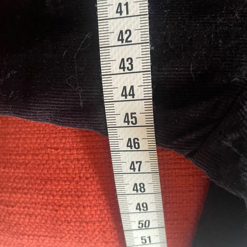 Corduroy jacket S like new, black with pocket decoration