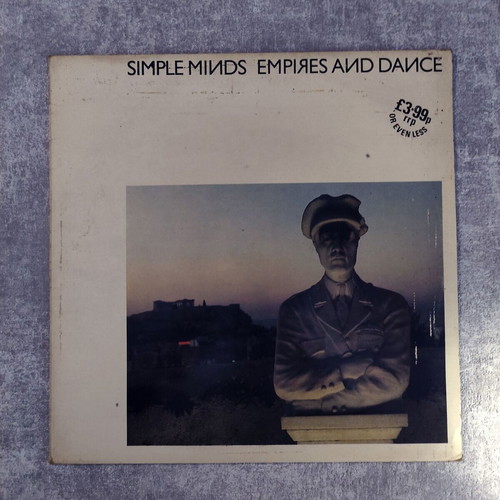 Simple Minds Empires And Dance 12'' Vinyl LP used, Greek pressing