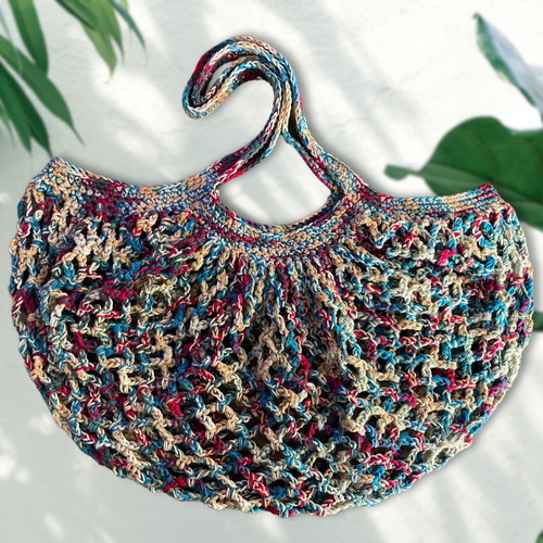 Ideal Handmade Mesh Market Bag