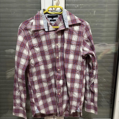 Tommy Hilfiger men's checked shirt Medium like new