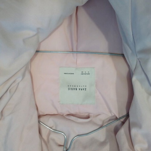 Zara women's jacket like new, powder pink, size S