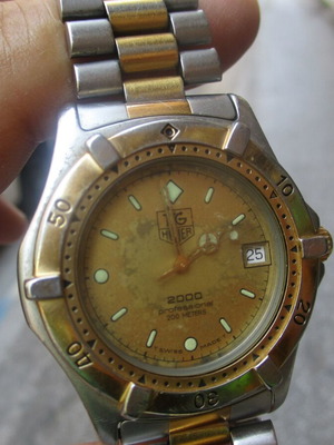TAG Heuer 2000 men's diving wristwatch 200m