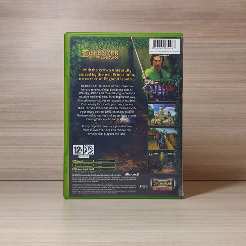 Robin Hood: Defender of the Crown XBOX used full English version