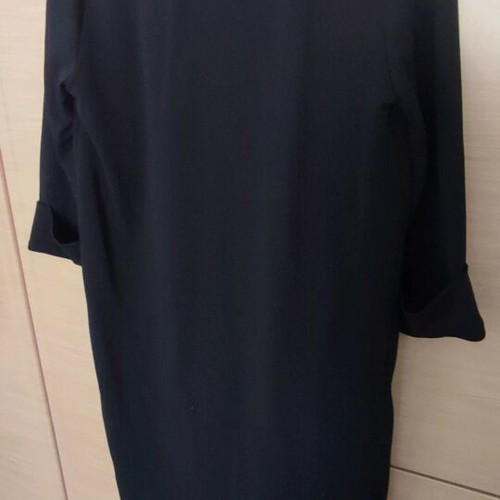 Zara dress new, black, small to medium, crepe elastic fabric