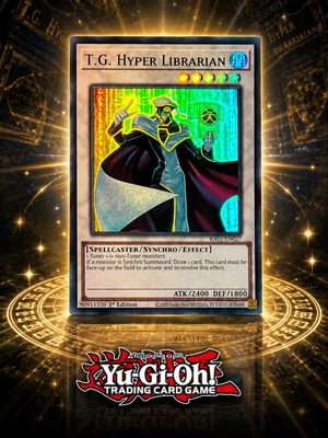 Yu-Gi-Oh! T.G. Hyper Librarian card