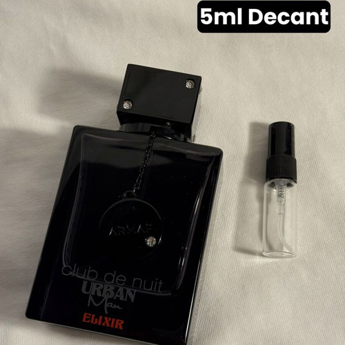 Armaf Club De Nuit Urban Elixir Eau de Parfum 5ml decant like new