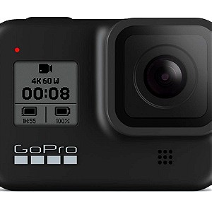 Action Camera GoPro Hero 8 - Black με πακέτο 15 αξεσουάρ.
