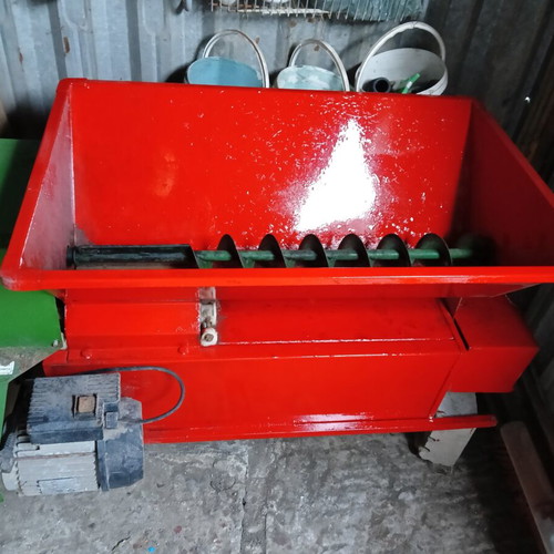 Electric grape crusher and press 70cm height, used