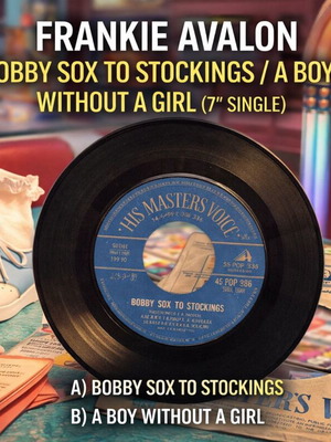 Frankie Avalon Bobby Sox To Stockings / A Boy Without A Girl 7" Single used