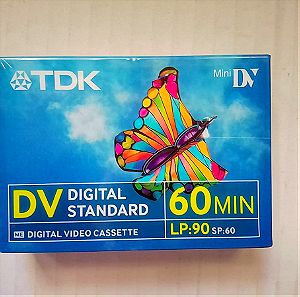 TDK Mini DV - 60 min (Σφραγισμένη)