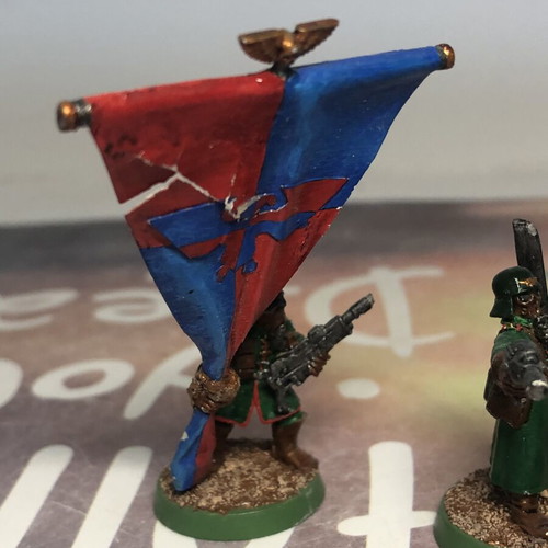 Warhammer 40K Steel Legion squad with Lord Commissar