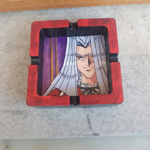 handmade ashtray Yugioh (Peg)