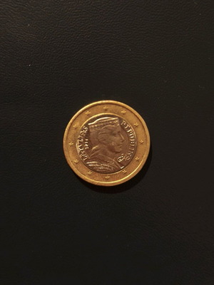 1€ Latvia 2014 like new, first release
