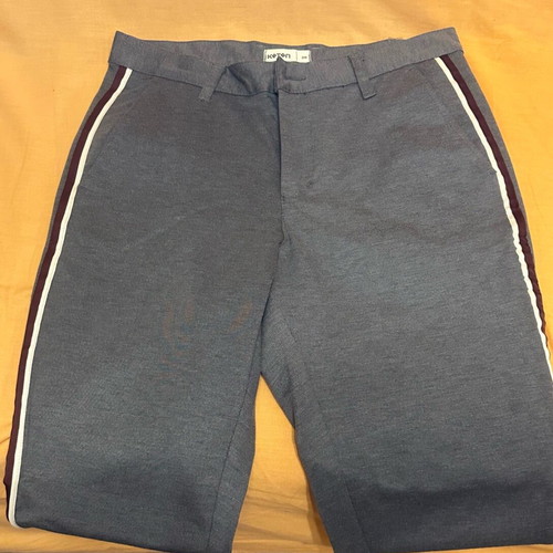 Men's gray pants like new, size M