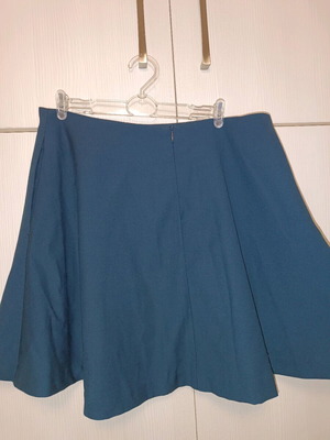Vila skirt blue like new, short airy with lining