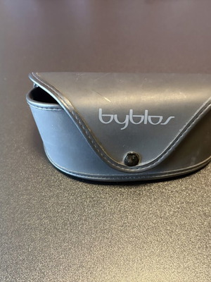 Byblos glasses case used, original, grey