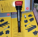 NGK R8 Red πολλαπλασιαστές και αντάπτορες και φίσες καινούργια πακέτο