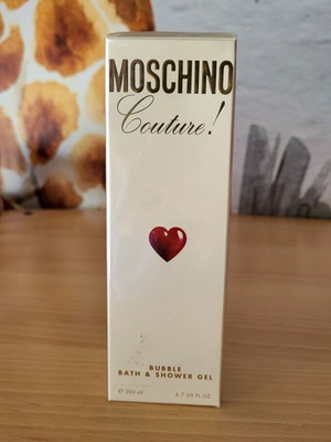Moschino Couture shower gel 200ml new