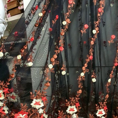 J'aime les Garçons dress new with embroidered flowers size M