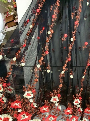 J'aime les Garçons dress new with embroidered flowers size M