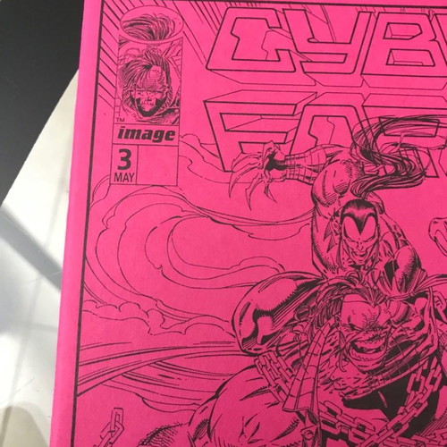 Cyberforce#3 Purple Ashcan Marc Silvestri new Image Comics mini-comic