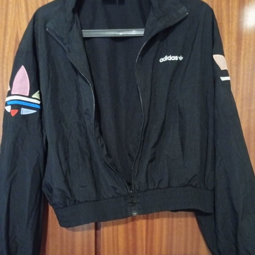 Adidas unisex jacket size M like new, black