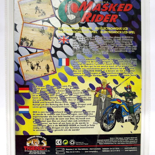 Masked Rider Electronic Handheld LCD Game Tiger Electronics new, 1996 vintage