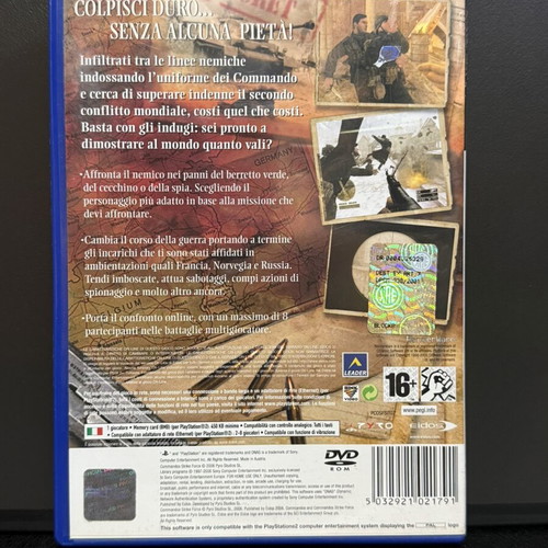 Commandos Strike Force PlayStation 2 game used