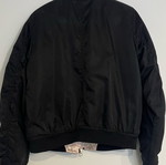 Bomber jacket Pull&Bear used, size M, black
