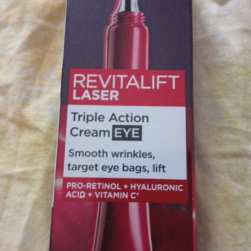 Revitalift Laser Triple Action Eye Cream by L'Oréal new