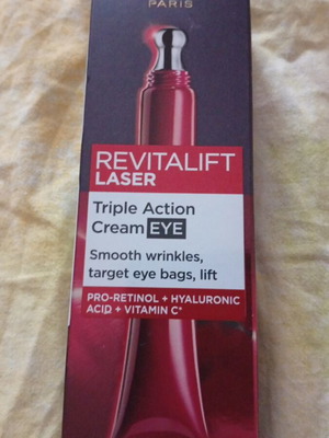 Revitalift Laser Triple Action Eye Cream by L'Oréal new