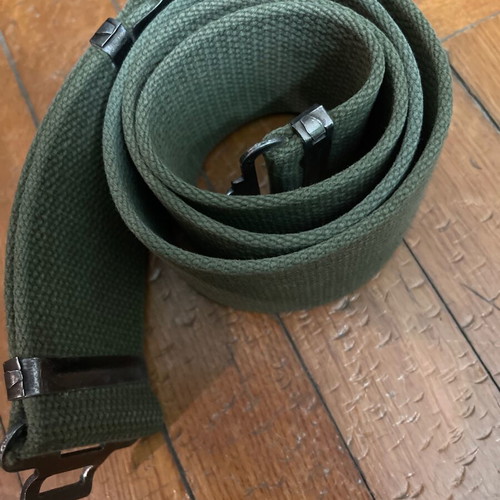 British Army Green Belt used with buckle